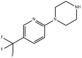 1-[5-(Trifluoromethyl)pyridin-2-yl]piperazine Structure