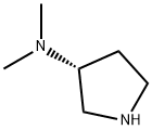 (3R)-(+)-3-(DIMETHYLAMINO)PYRROLIDINE Structure