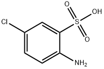 5-Chloroorthanilic acid Structure