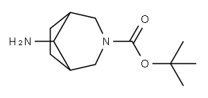 8-AMino-3-Boc-3-azabicyclo[3.2.1]octane Structure