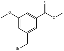 METHYL-3-BROMOMETHYL-5-METHOXYBENZOATE Structure