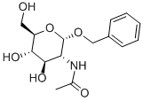 BENZYL 2-ACETAMIDO-2-DEOXY-ALPHA-D-GLUCOPYRANOSIDE Structure