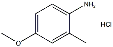2-Methyl-4-methoxyaniline(HCl) Structure