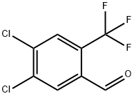 4,5-Dichloro-2-(trifluoromethyl)benzaldehyde Structure