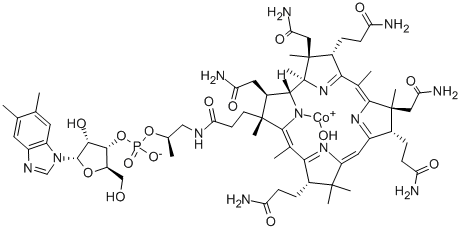 Hydroxocobalamine Structure