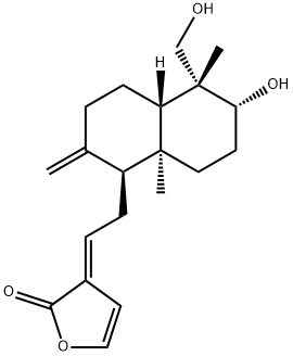 Dehydroandrographolide Structure