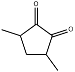 3,5-Dimethyl-1,2-cyclopentanedione Structure