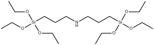 Bis[3-(triethoxysilyl)propyl]amine  Structure