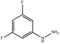3,5-Difluorophenylhydrazine hydrochloride Structure