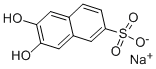 Sodium 2,3-dihydroxynaphthalene-6-sulfonate Structure