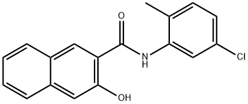N-(5-Chloro-2-methylphenyl)-3-hydroxynaphthalene-2-carboxamide Structure