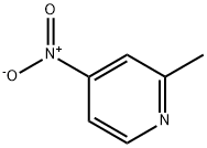 2-Methyl-4-nitropyridine Structure