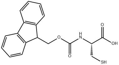 Fmoc-L-Cysteine Structure
