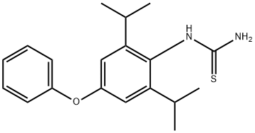 (2,6-Diisopropyl-4-Phenoxy)Phenylthiourea Structure