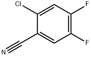 2-Chloro-4,5-difluorobenzonitrile Structure