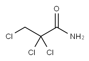 2,2,3-trichloropropionamide Structure