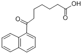 7-(1-NAPHTHYL)-7-OXOHEPTANOIC ACID Structure