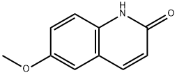 2-Hydroxy-6-methoxyquinoline Structure