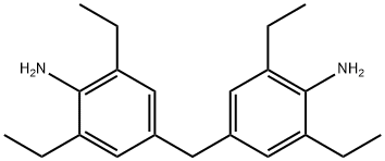 4,4'-Methylenebis(2,6-diethylaniline) Structure