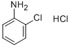 2-CHLOROANILINE HYDROCHLORIDE Structure