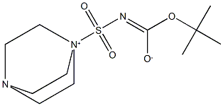 (1,4-diazabicyclo[2.2.2]octan-1-ium-1-ylsulfonyl)(tert-butoxycarbonyl)amide Structure