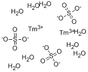 Thulium sulfate octahydrate Structure