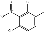 2,4-dichloro-3-nitrotoluene  Structure
