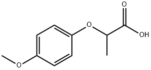 SODIUM 2-(4-METHOXYPHENOXY)PROPIONATE Structure
