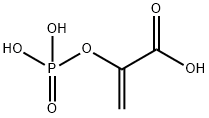 2-dihydroxyphosphinoyloxyacrylic acid Structure