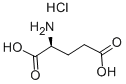L-(+)-Glutamic acid hydrochloride Structure