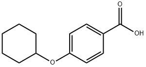 P-CYCLOHEXYLOXYBENZOIC ACID Structure