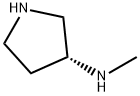 (3R)-(+)-3-(METHYLAMINO)PYRROLIDINE Structure