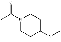 1-Acetyl-4-(methylamino)piperidine Structure