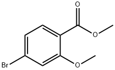 METHYL 4-BROMO-2-METHOXYBENZOATE  98 Structure