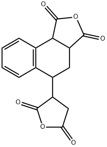 4-(2,5-DIOXOTETRAHYDROFURAN-3-YL)-1,2,3,4-TETRAHYDRONAPHTHALENE-1,2-DICARBOXYLIC ANHYDRIDE Structure