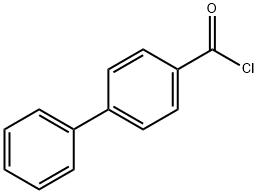 4-Biphenylcarbonyl chloride Structure