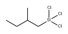 trichloro(2-methylbutyl)silane  Structure