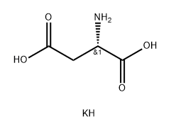 Potassium L-aspartate Structure