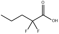 2,2-Difluoropentanoic acid Structure
