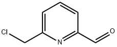 6-(CHLOROMETHYL)PYRIDINE-2-CARBALDEHYDE Structure