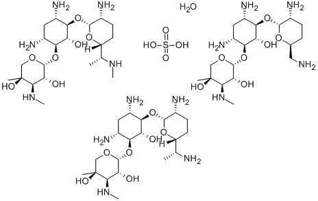 Gentamicin sulfate Structure