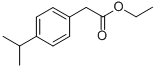 ethyl 4-isopropylphenylacetate Structure