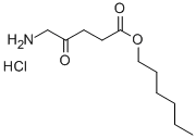 5-Aminolevulinic acid hexyl ester hydrochloride Structure