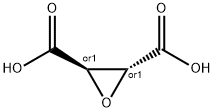 (+/-)-TRANS-EPOXYSUCCINIC ACID Structure