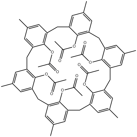 4-METHYL-1-ACETOXYCALIX[6]ARENE Structure