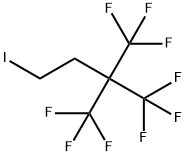 1-IODO-4,4,4-TRIFLUORO-3,3-BIS(TRIFLUOROMETHYL)BUTANE Structure