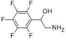 2-AMINO-1-(PENTAFLUOROPHENYL)ETHANOL Structure