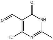4,6-Dihydroxy-2-methylpyrimidine-5-carbaldehyde Structure