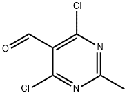 4,6-DICHLORO-2-METHYLPYRIMIDINE-5-CARBALDEHYDE Structure