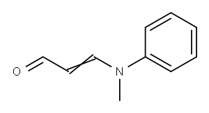 3-(N-Phenyl-N-methyl)aminoacrolein Structure